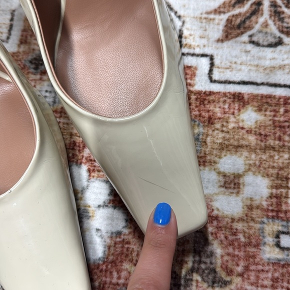 THE ATTICO Juno 95mm Pump in White size 38 - Picture 12 of 12